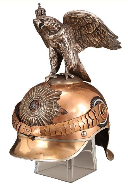 Helm Gardes du Corps restauriert