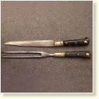 Hirschfänger um 1800 Besteck Kriegsmarine: Persönlicher Säbel eines U-Boot-Kommandanten, komplett überarbeitet, Scheidenbruch beseitigt 