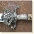 Königlicher Hirschfänger vor der Restaurierung